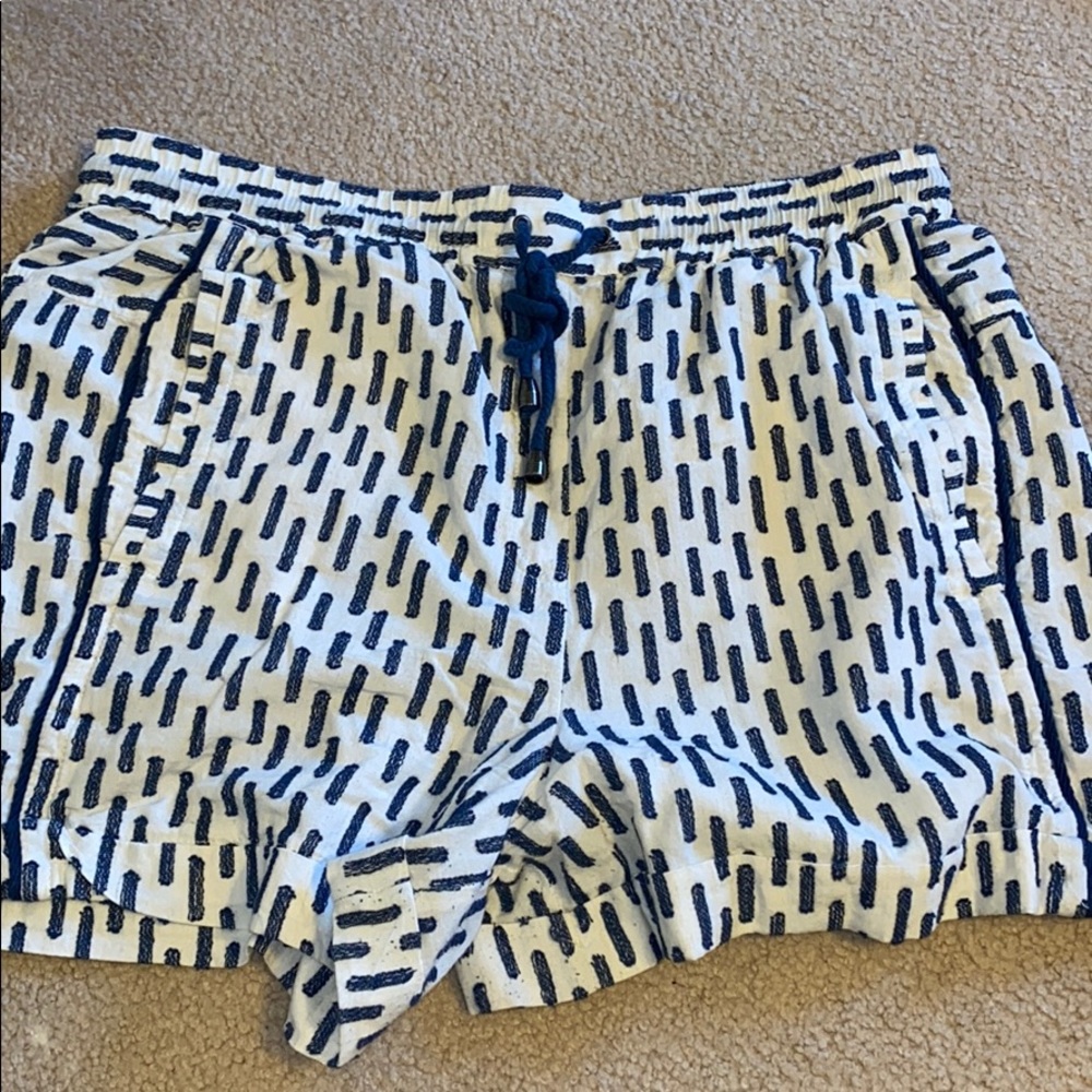 Anthropologie High-Rise draw string shorts